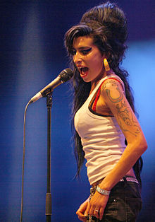 Amy Winehouse at the Eurockéennes festival in France (2007)