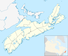 Christmas Island, Nova Scotia is located in Nova Scotia