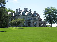 Luther Kountze's mansion lies in the center of the Delbarton campus