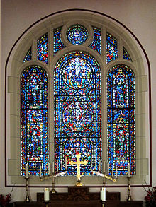Dorrance window at Church of St. James the Greater.