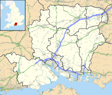 Cheesefoot Head is located in Hampshire