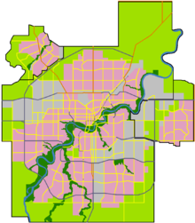 Magrath Heights, Edmonton is located in Edmonton