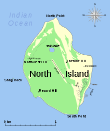A map of North Island. See text for details.