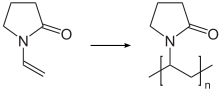 Polyvinylpyrrolidon synthese.svg