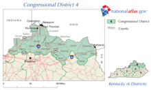 United States House of Representatives, Kentucky District 4 map.png