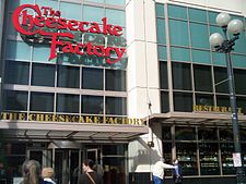 The Cheesecake Factory in Downntown Seattle 2009.JPG