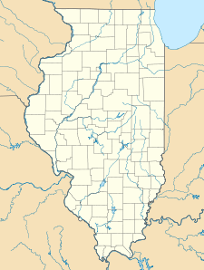 Map showing the location of Delabar State Park
