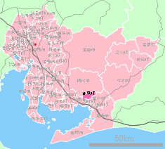 Location of Otowa