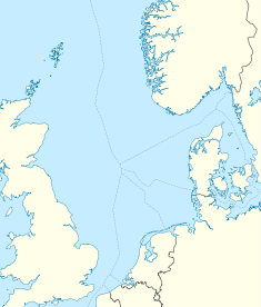 Clair oilfield is located in North Sea