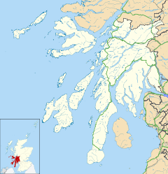 Oban is located in Argyll and Bute
