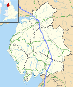 Mansergh is located in Cumbria