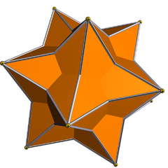 Medial rhombic triacontahedron