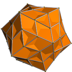 Medial pentagonal hexecontahedron