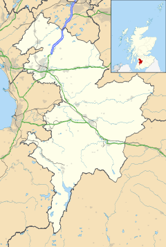 Dunlop is located in East Ayrshire