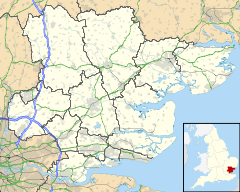 Dovercourt is located in Essex