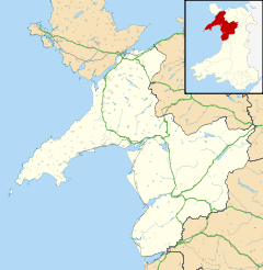 Corris Uchaf is located in Gwynedd