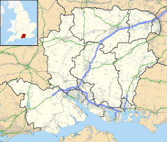 Owslebury Bottom is located in Hampshire
