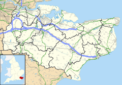 Dover is located in Kent