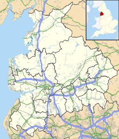 Burnley is located in Lancashire