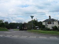 Mortimer Arms and Steam Traction Engine - geograph.org.uk - 2515166.jpg