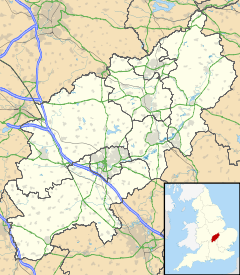 Naseby is located in Northamptonshire