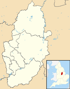 Maps of castles in England by county is located in Nottinghamshire