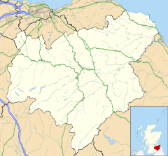 Newstead is located in Scottish Borders