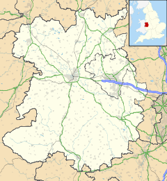 Cheswardine, Shropshire is located in Shropshire