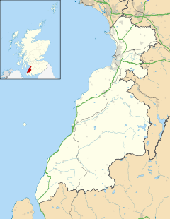 Dailly is located in South Ayrshire