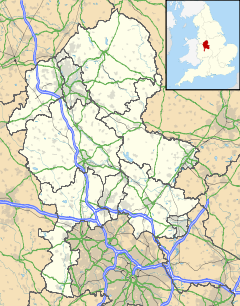 Hamstall Ridware is located in Staffordshire