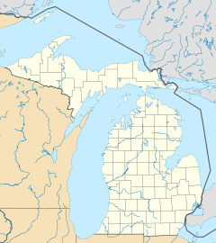 Round Island Light (Michigan) is located in Michigan