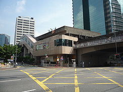Appearance of Mong Kok East Station (Captured from Yim Po Fong Street)