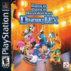 Dance Dance Revolution Disney's Rave for the North American PlayStation