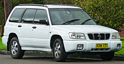 2000–2002 Subaru Forester Limited (Australia)