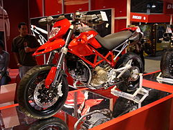 2007 Ducati Hypermotard 1100 shown at the 2006 International Motorcycle Shows