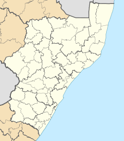 Dundee is located in KwaZulu-Natal