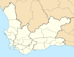 Worcester is located in the central part of the Breede Valley region of the Western Cape.