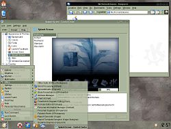 KDE Desktop for Crux Linux OS
