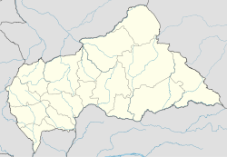 Ngouga is located in Central African Republic