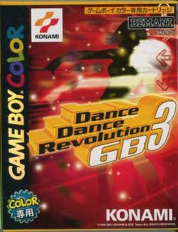 Dance Dance Revolution GB3 Cover.jpg