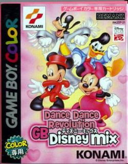 Dance Dance Revolution GB Disney Mix Cover.jpg