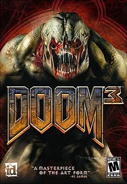 The box art for Doom 3