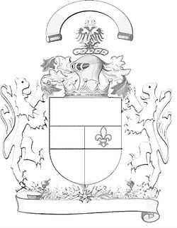 Outline of coat of arms