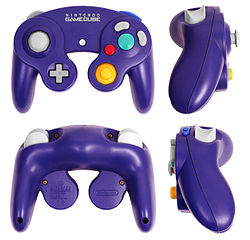 Purple GameCube controller breakdown