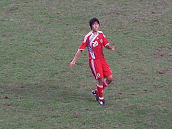 HK ChaoPengfei HKG vs JPN 2009EAG.JPG