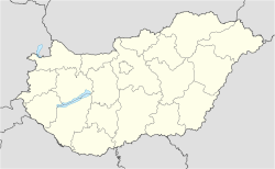 Csipkerek is located in Hungary