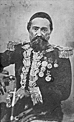 Antoni Aleksander Ilinski (Iskender Pasha) as Brigadier General in the Ottoman Army