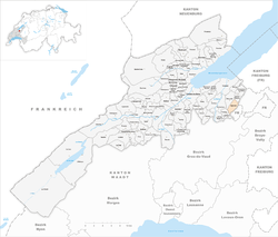 Karte Gemeinde Démoret 2011.png