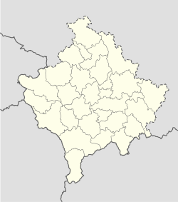 Dečani is located in Kosovo