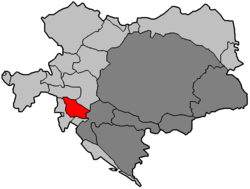 Location of Carniola